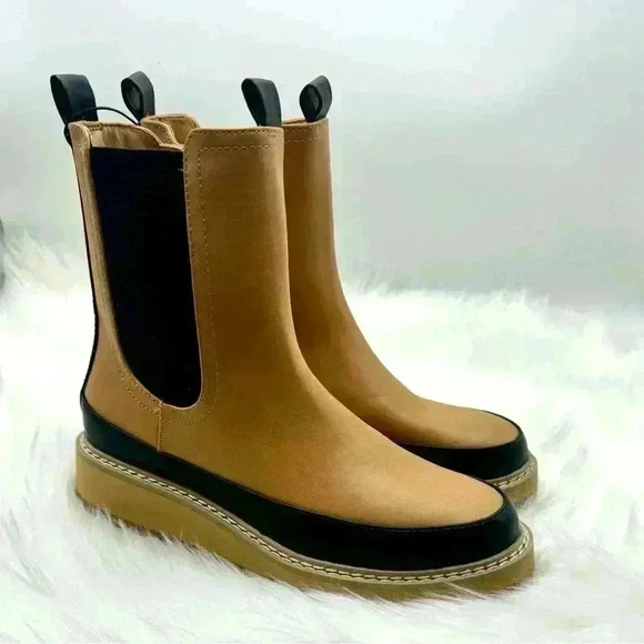 Universal Thread Shoes - Universal Thread Cambria Cognac Boots 6.5